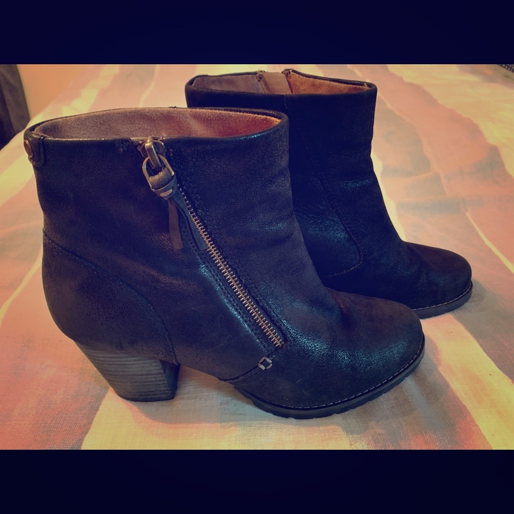 Clark’s moto booties